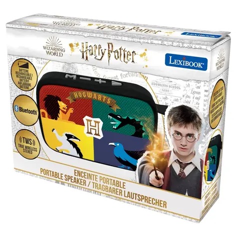 LEXIBOOK Bluetooth reproduktor Harry Potter / Látkový povrch / TWS párování / Nabíjecí baterie