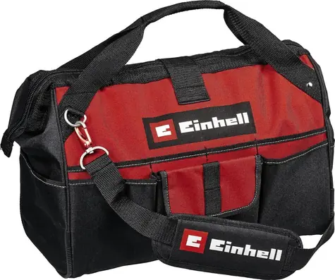 EINHELL Taška na nářadí 45/29 černá/červená / Nosnost 20 kg / Polyester / 45x29x22 cm