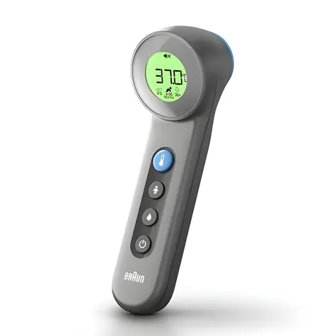 Braun Sensian 7 BNT400B černá / Teploměr na čelo / Bezdotykový / Age Precision / 3v1