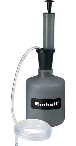 Einhell 3407000 šedá/černá / Sací čerpadlo / benzín a olej / 1,3 m hadice / 1600 ml