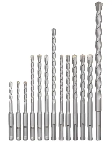 Einhell 49240281 / Sada vrtáků SDS-plus / 12 ks / 5-14 mm / úložné pouzdro