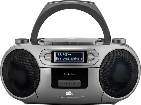 ECG CDR 990 DAB / Radiomagnetofon / DAB+ / CD / Kazeta / MP3 / USB