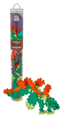 PLUS-PLUS Stavebnice Stegosaurus / 100 dílků / Tuba