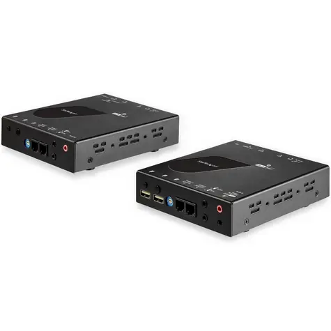 StarTech HDMI KVM Extender po IP / KVM extender / 4K / 2x HDMI / 2x RJ45