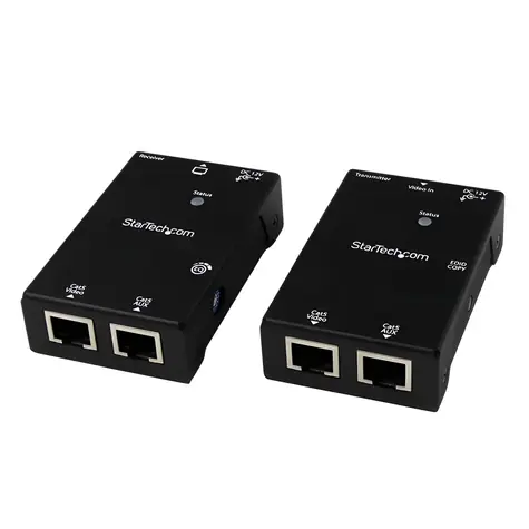 StarTech HDMI extender po Cat5 / Extender / Full HD / vysílač a přijímač / hliníkové tělo