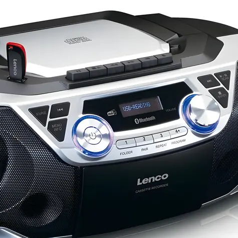 Lenco SCD-720SI stříbrná / Rádio