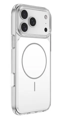 Comma Crystal Shield Magnetic Case čirá / Kryt / Apple iPhone 17 Pro / magnetický