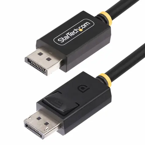 StarTech DisplayPort 2.1 kabel DP80 černý / Kabel DisplayPort / 16K / 240 Hz / 1 m / VESA certifikovaný