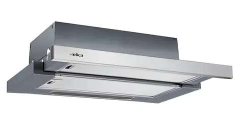 Elica ELITE14 LUX GRIX/A/50 stříbrná / Digestoř / vestavná / 336 m3/h / 53-62 dB / tř. D