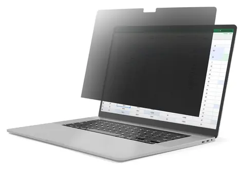 StarTech 16" / Filtr ochrany soukromí / Anti-Glare / Lepicí instalace / černá