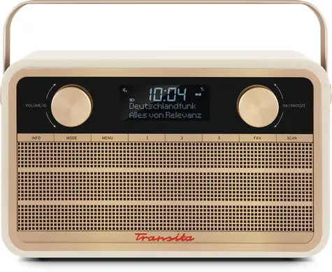 TechniSat Transita 120 béžová / Rádio / DAB+/FM