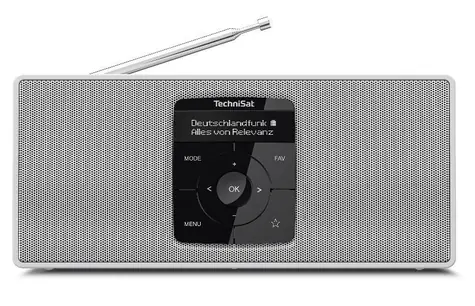 TechniSat DigitRadio 2 S bílá / Digitální radiopřijímač