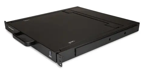 StarTech 1U LCD konzole 17" pro jeden server / KVM konzole / 17" LCD 1280x1024 / USB / Rack 1U