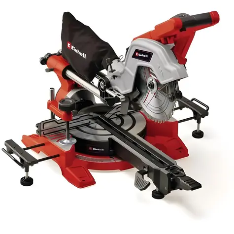 Einhell TE-SM 216 L Dual červená/černá / Pokosová pila / 1500W / 216 mm / 5000 ot./min