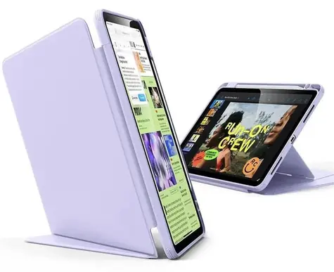 ESR Flip Magnetic Case světle fialová / Pouzdro / Apple iPad Air M1/M2/M3