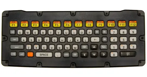 Zebra USB klávesnice QWERTY černá pro VC8x / Klávesnice / Podsvícená / -30 až 50 °C