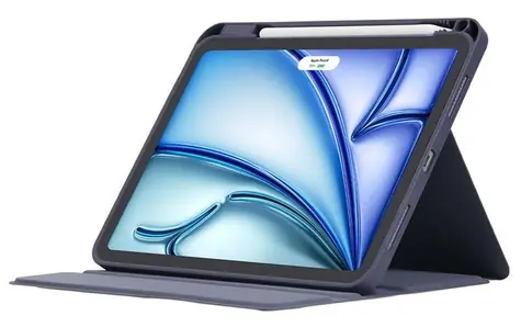 Devia Justyle Case černá / Pouzdro s přihrádkou na Apple Pencil / Apple iPad Pro 11" (M4/M5)
