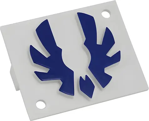 Bitfenix logo Shinobi tmavě modré / Doplněk pro skříň / Midi Tower Shinobi