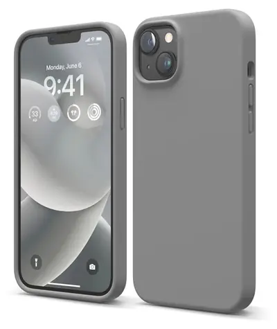 Elago Silicone Case tmavě šedá / Kryt / Apple iPhone 14 Plus