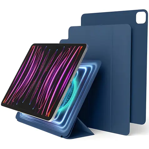 Elago Magnetic Folio Case modrá / Pouzdro / pro iPad Pro 12.9"/iPad Air 13" M2/M3