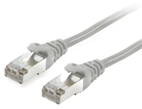 Equip Patch kabel Cat6 S/FTP šedá / Patch kabel / RJ-45 / 15 m / PoE