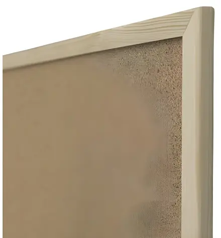 EUROSUPPLIES Korková tabule 90x60 cm / dřevěný rám