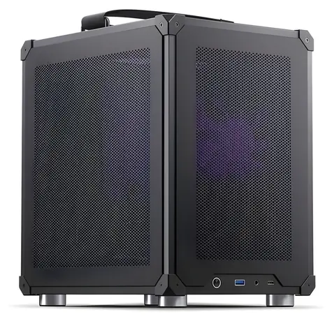 Jonsbo C6 černá / Skříň / Mini-Tower / Micro-ATX / s rukojetí