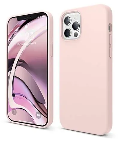 Elago Silicone Case Lovely Pink / Silikonový kryt / Apple iPhone 12, 12 Pro