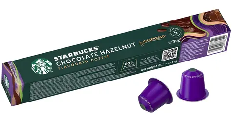 Starbucks Chocolate Hazelnut Nespresso 10 ks / Kapslová káva