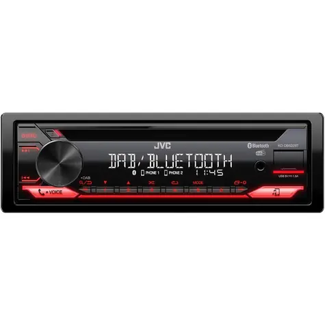 JVC KD-DB622BT / Autorádio / DAB+ tuner / CD / Bluetooth / USB
