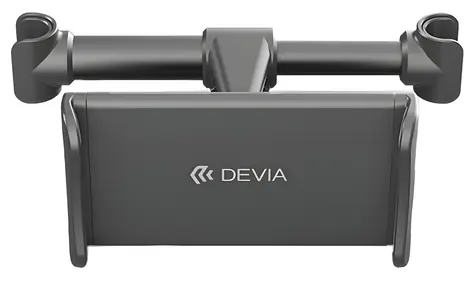 Devia Magic Clip černá / Držák tabletu do auta / magnetický / na opěrku předního sedadla