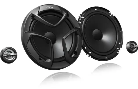 JVC CS-JS600 / Reproduktory do auta / 4 Ohm / kulatý tvar