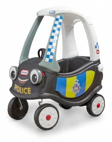 LITTLE TIKES Odrážedlo Cozy Coupe Policie / od 1,5 do 5 let / plast / 2x AA baterie