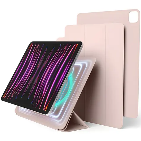 Elago Magnetic Folio Case Sand Pink / Pouzdro / pro iPad Pro 12.9"/iPad Air 13" M2/M3