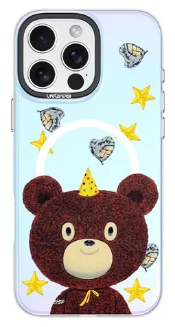 Devia Canvas Series Starry Bear / Magnetický kryt / MagSafe / Apple iPhone 16 Pro Max