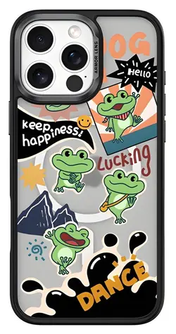 Comma Cultural Series Lucky Frog / Kryt pro Apple iPhone 16 Plus / Magnetický / MagSafe