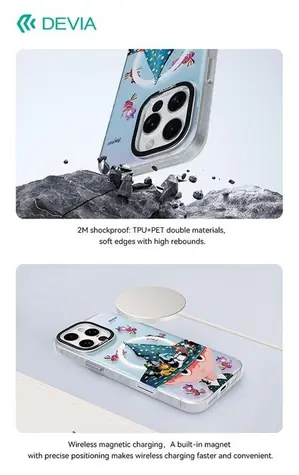 Devia Canvas Series Magnetic Case Magic Academy / Ochranný kryt / iPhone 16 Plus / MagSafe
