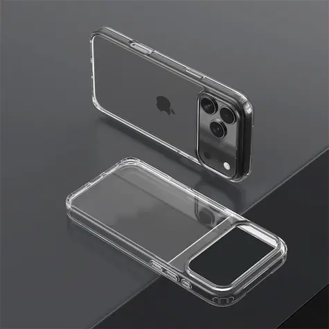 Devia Pure Clear Shockproof čirá / Kryt / Apple iPhone 17 Pro Max