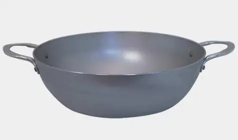 De Buyer Mineral B Element 28 cm / Hluboká pánev / Indukce / Ocel / Plochá rukojeť