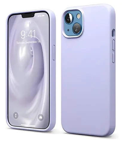 Elago Silicone Case pro Apple iPhone 13 fialová / Silikonový kryt