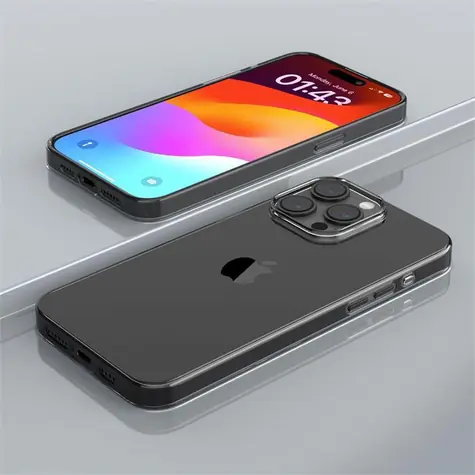 Devia Naked TPU čirá / Kryt / Apple iPhone 15 Pro