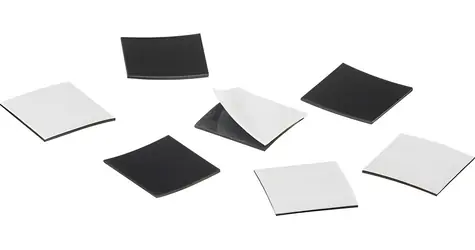 Magnetoplan Takkis / Magnety / Samolepicí / 20 x 20 mm / 60 ks