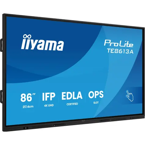 86" iiyama Interaktivní dotykový displej / IPS / 4K UHD / 40bodový dotyk / Android 14 / Wi-Fi 6