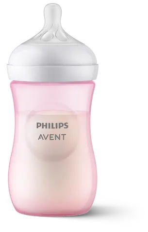 Philips Avent Natural Response SCY903/11 růžová / Kojenecká láhev / 260 ml / 1m+
