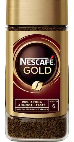 Nescafé Gold 200 g / Instantní káva / Sklenička