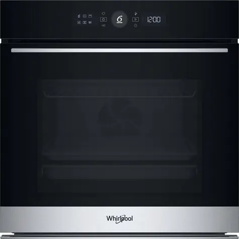 Whirlpool WOI5S8HM1SXA černá/nerez / Vestavná trouba / Hydrolytické čištění / Dotykové ovládání / A+