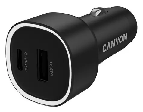 Canyon OnDrive 85 / Autonabíječka / 85 W / 1x USB-C / 1x USB-A