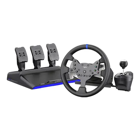 PXN PXN-V99 / Herní volant / 270°-900° / 3 pedály / řadicí páka / PC, PS3, PS4, Xbox One, Switch