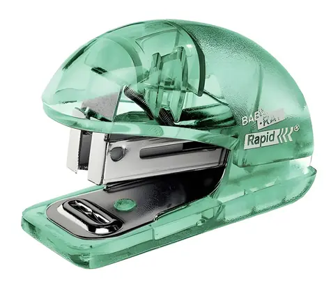 Rapid Colour'Ice F4 ledově zelená / Mini sešívačka / 10 listů