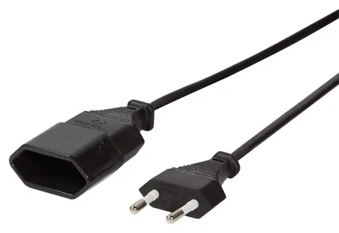 LogiLink Prodlužovací kabel CEE 7/16 černá / Napájecí kabel / 3 m